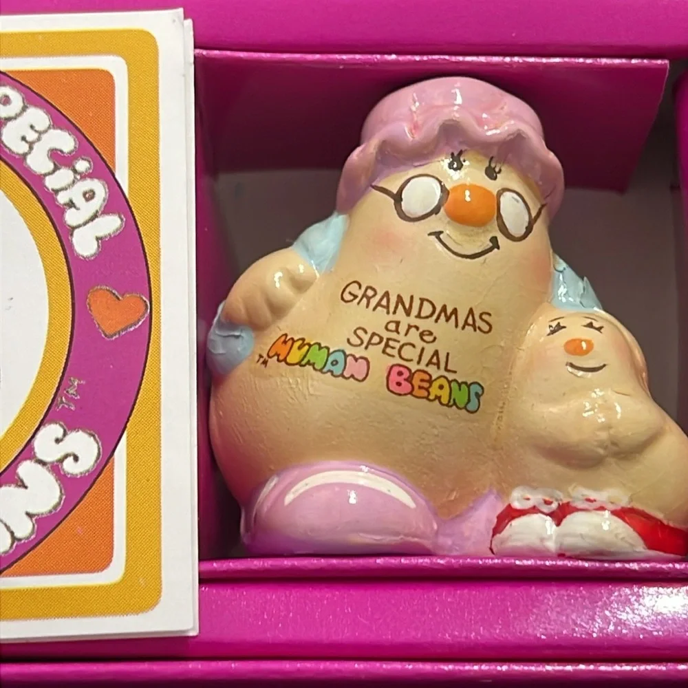 Enesco 1983 Grandpas are Special Vintage Ceramic Figurine Collectible Human bean